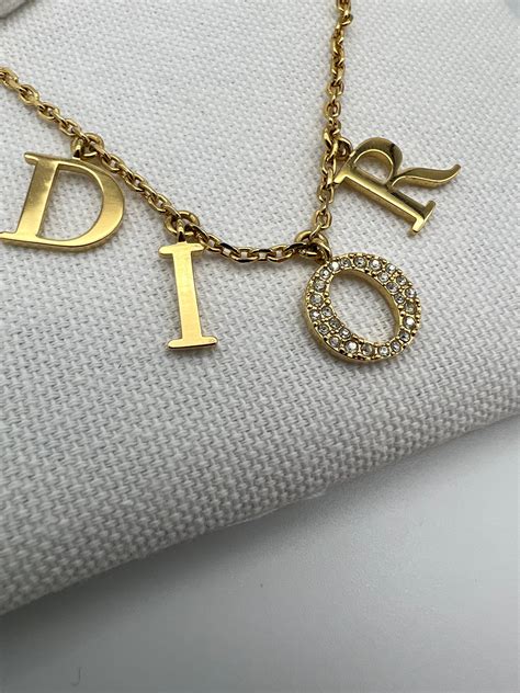 how to spot fake christian dior jewelry|christian dior necklace authentic.